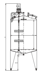 單層立式不銹鋼儲罐 單層立式不銹鋼儲罐